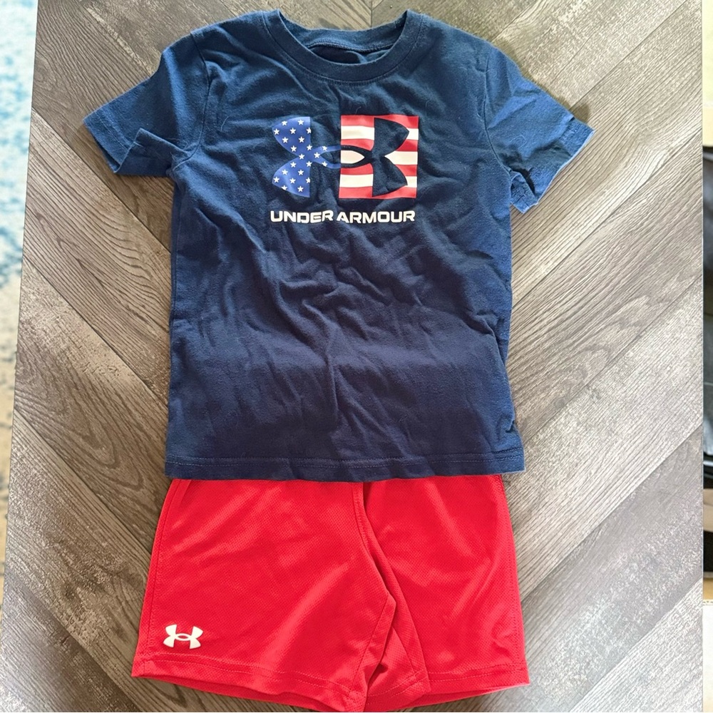 Under Armour Navy Blue Kids' Shirt
